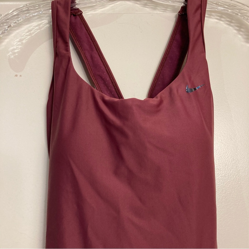 Nike Essential Crossback Unitard Legsuit Sporty Swimsuit NWT - Picture 5 of 14